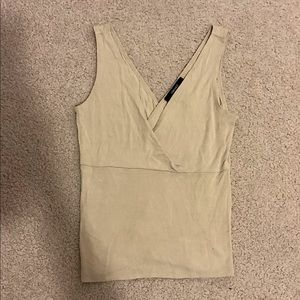 Forever 21 beige tank